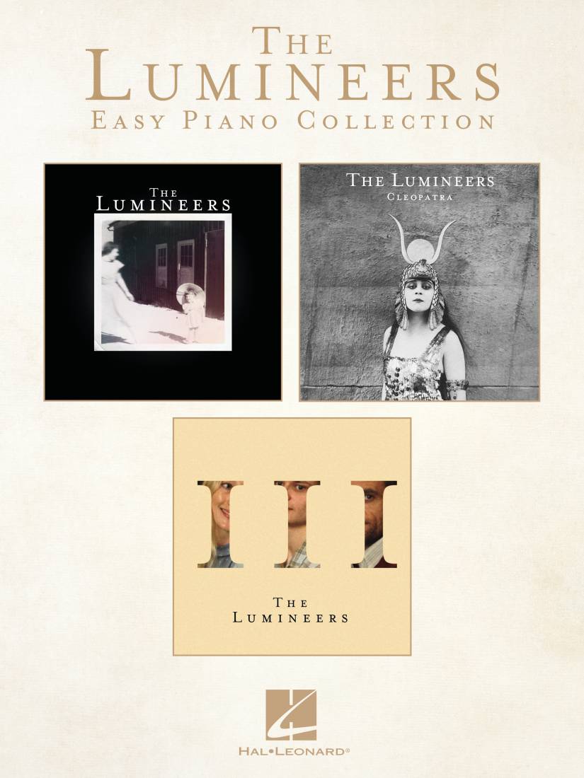 The Lumineers: Easy Piano Collection - Book