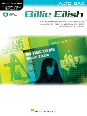 Billie Eilish: Instrumental Play-Along Pack - Alto Sax - Book/Audio Online