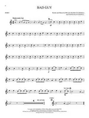 Billie Eilish: Instrumental Play-Along Pack - Horn - Book/Audio Online