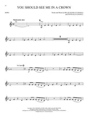Billie Eilish: Instrumental Play-Along Pack - Horn - Book/Audio Online