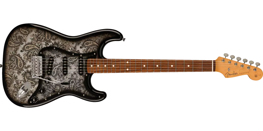 Limited Edition Black Paisley Stratocaster with Gigbag