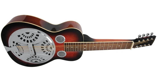 Gold Tone - Paul Beard Signature-Series 8-String Squareneck Resonator Guitar with Case