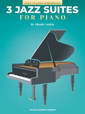 Hal Leonard - Three Jazz Suites for Piano - Austin - Piano - Book