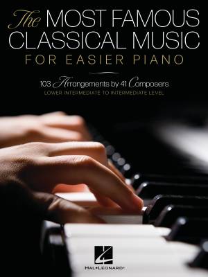 Hal Leonard - The Most Famous Classical Music for Easier Piano - Livre