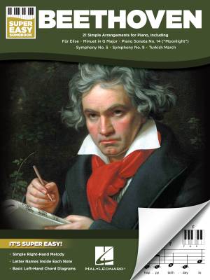 Beethoven: Super Easy Songbook - Piano - Book