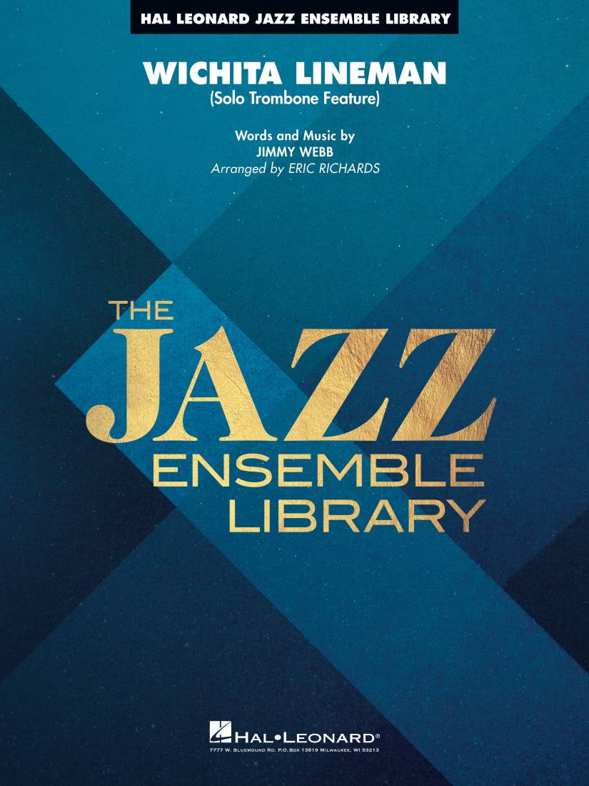 Wichita Lineman - Webb/Richards - Jazz Ensemble/Solo Trombone Feature - Gr. 4