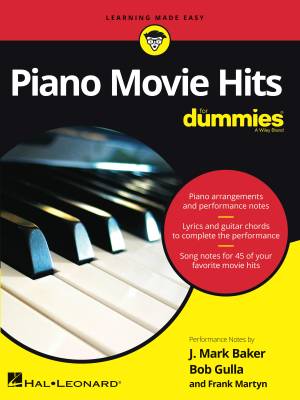 Piano Movie Hits for Dummies- Baker/Gulla/Martyn - Piano - Book