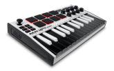 Akai - MPK Mini MKIII 25-Note Keyboard/Drum Pad Controller - White