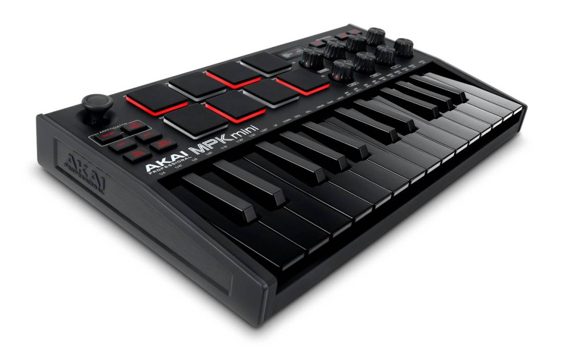 MPK Mini MKIII 25-Note Keyboard/Drum Pad Controller - Limited Edition Black
