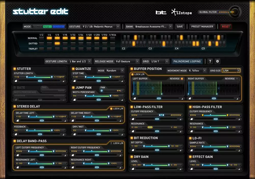Stutter Edit - Audio Slicing and Manipulation Plug-in