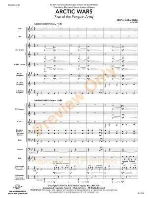 Arctic Wars (Rise of the Penguin Army) - Balmages - Concert Band - Gr. 1