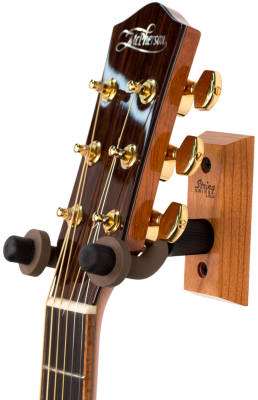 String Swing - Wall Mount Classical Guitar Hanger - Cherry