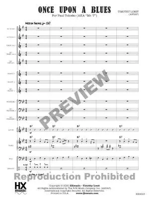 Once Upon a Blues - Loest - Jazz Ensemble - Gr. 1.5