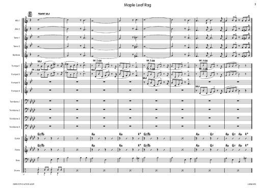 Maple Leaf Rag (Ozzie Nelson) - Joplin/Collins - Jazz Ensemble - Gr. Medium