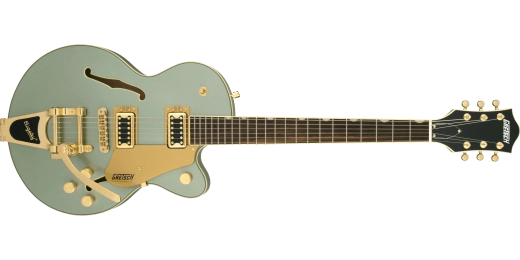 G5655TG Electromatic Center Block Jr. Single-Cut with Bigsby and Gold Hardware, Laurel Fingerboard - Aspen Green