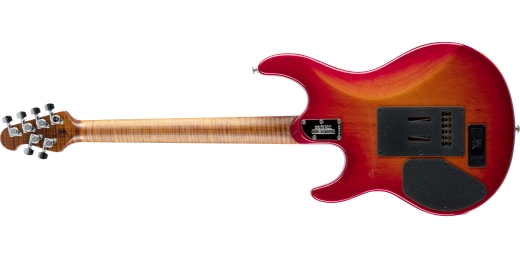 Luke III HSS Maple Top, Rosewood Fingerboard with Case - Cherry Burst Flame