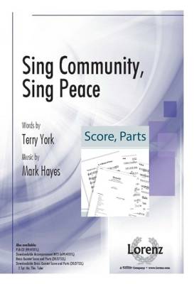 Sing Community, Sing Peace - York/Hayes - Brass Quintet Accompaniment