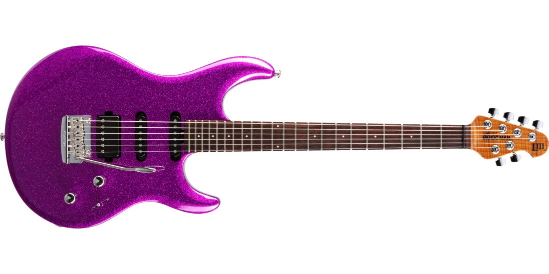 Luke III HSS, Rosewood Fingerboard with Case - Fuschia Sparkle