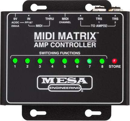 Mesa Boogie - MIDI Matrix Programmable Amp Foot Controller