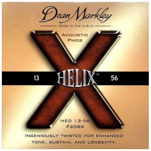 Helix HD Acoustic Phos Guitar String Set -  MED 13 - 56