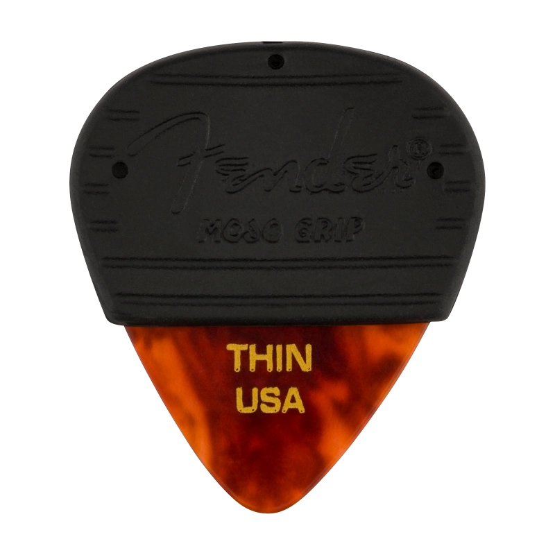 Mojo Grip Picks, Celluloid, 3-Pack - Tortoiseshell, Thin