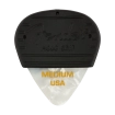 Fender - Mojo Grip Picks, Celluloid, 3-Pack - White Moto, Medium