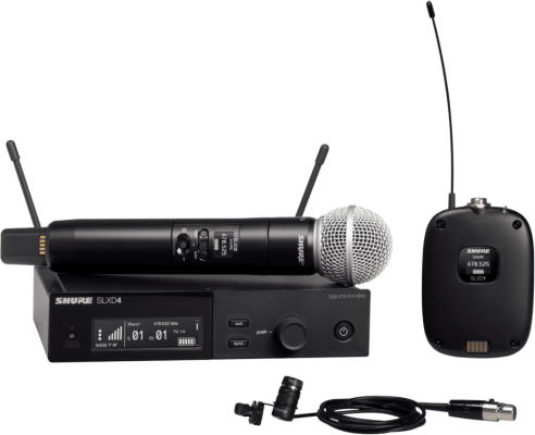 Shure - SLXD124/85 Digital Wireless Microphone System, Frequency - G58