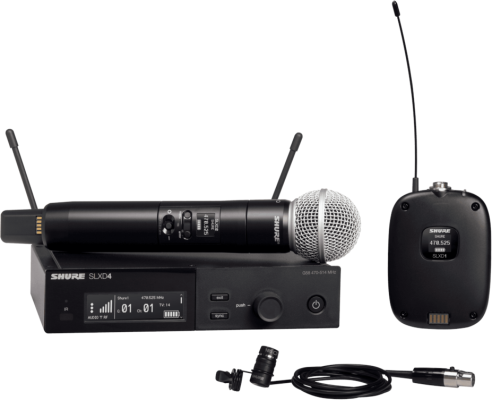 Shure - SLXD124/85 Digital Wireless Microphone System, Frequency - H55