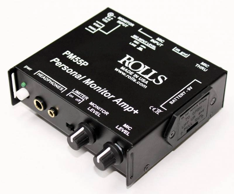 PM55P Personal Monitor Amplifier with Optical Limiter