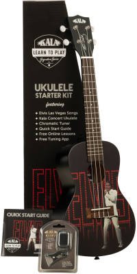 Kala - Elvis Concert Ukulele Starter Kit - Viva Las Vegas