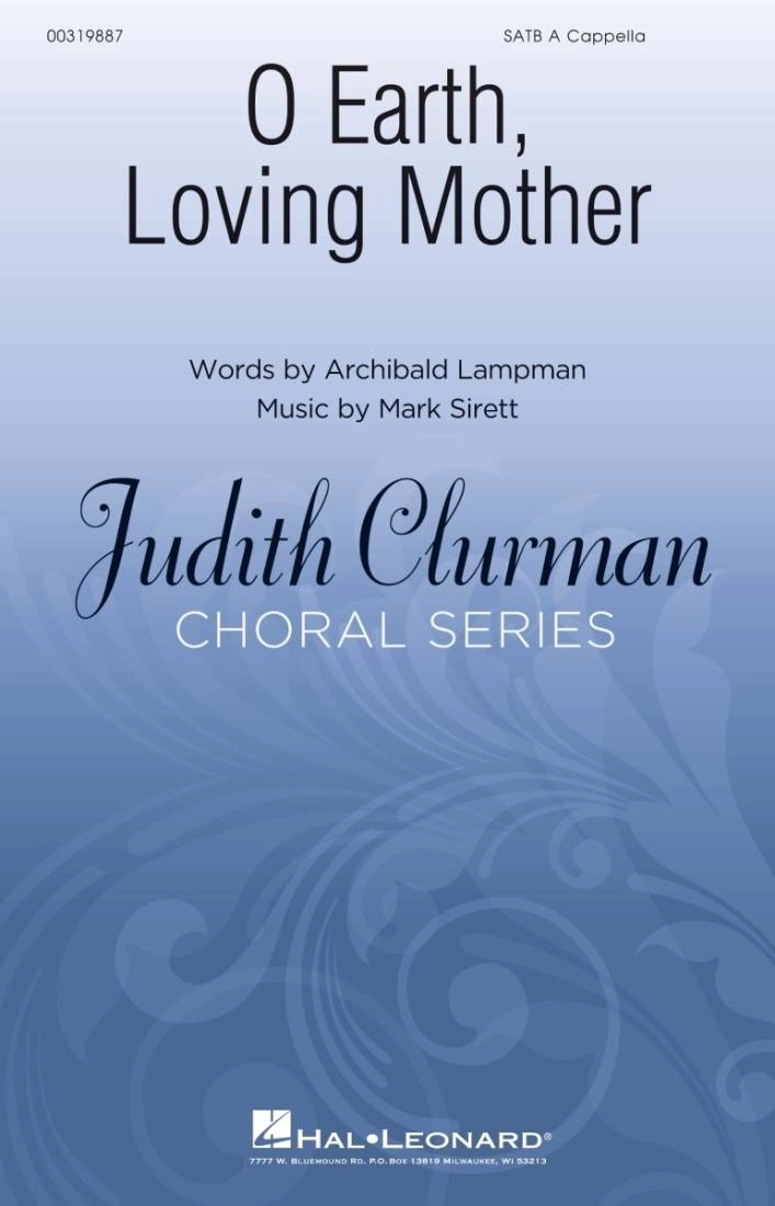 O Earth, Loving Mother - Lampman/Sirett - SATB