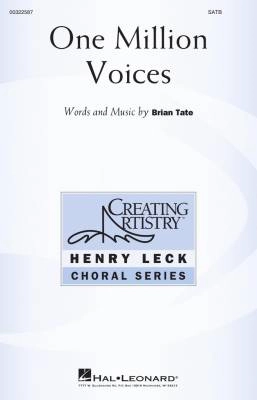 Hal Leonard - One Million Voices - Tate - SATB