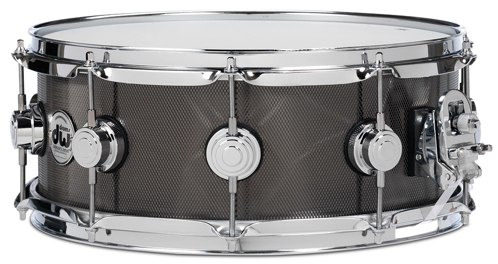 Bronze Collector\'s Series Knurled Bell Bronze 5.5x14\'\' Snare - Black Nickel