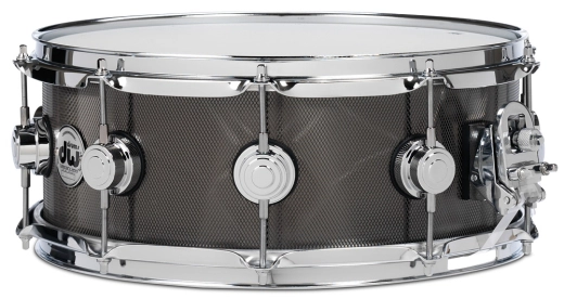 Drum Workshop - Bronze Collectors Series Knurled Bell Bronze 5.5x14 Snare - Black Nickel