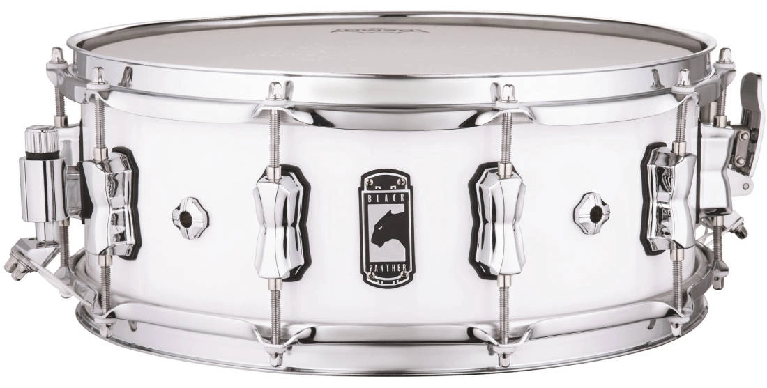 Black Panther Venom 5.5x14\'\' Maple Snare - White