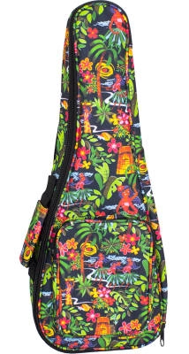 Padded Concert Ukulele Bag - Hawaiian Scenic