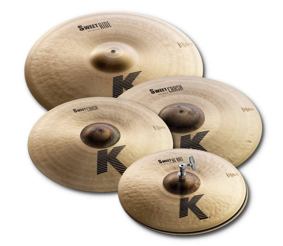 K Sweet Cymbal Set (15\'\'HH,17\'\'C,19\'\'C,21\'\'R)