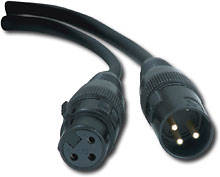 10 Foot 3 Pin DMX Cable