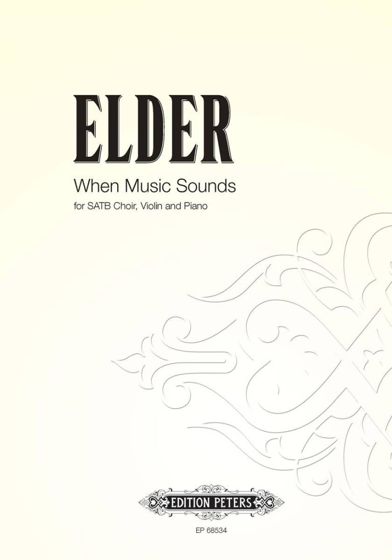 When Music Sounds - Mare/Elder - Violin Obbligato Part