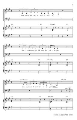 Never Really Over - Perry/Snyder - SATB