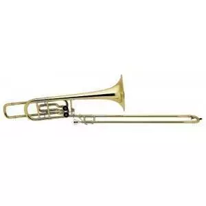 Stradivarius Bass Trombone w/ Double Rotor