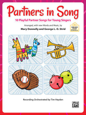 Alfred Publishing - Partners in Song (10 Playful Partner Songs for Young Singers) - Donnelly/Strid - Teachers Handbook/PDF Online