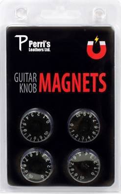 Volume & Tone Guitar Knob Fridge Magnets - Gibson Black