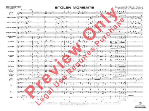 Stolen Moments - Nelson/Kamuf - Jazz Ensemble - Gr. 2