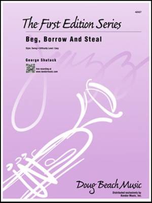 Doug Beach Music - Beg, Borrow And Steal - Shutack - Jazz Ensemble - Gr. Medium Easy