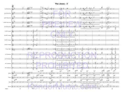 The Jones - McNeill - Jazz Ensemble - Gr. Medium Advanced