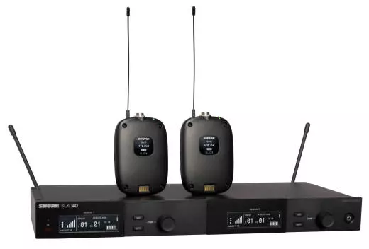 Shure - SLXD14D Dual Digital Wireless System - J52