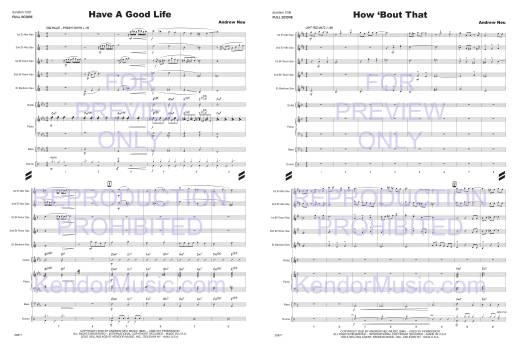 Saxophone Section Workout (6 pieces to develop the jazz ensemble section) - Neu - Saxophone Quintet