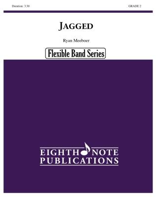 Eighth Note Publications - Jagged - Meeboer - Concert Band (Flex) - Gr. 2
