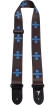 Perris Leathers Ltd - 2 Ed Sheeran Division Guitar Strap - Brown